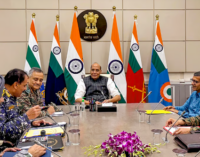 Rajnath reviews security situation and operational preparedness with CDS, three service chiefs