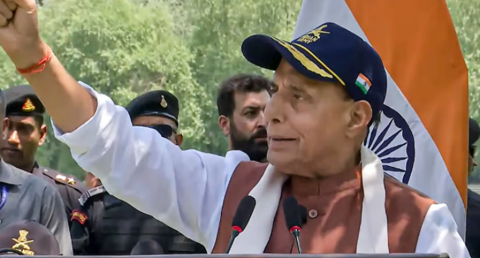 Rajnath Singh urges IMF to reconsider funding to Pakistan over terror concerns