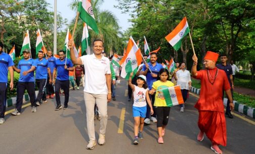 Naveen Jindal leads Tiranga Yatra for success of  Operation Sindoor