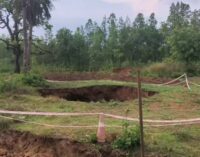 Under-construction Khurda-Bolangir rail tunnel caves in near Boudh