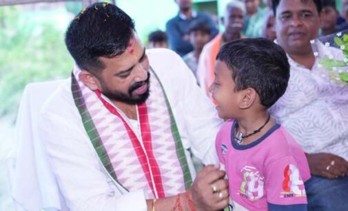 WITH A LITTLE FRIEND