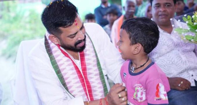 WITH A LITTLE FRIEND