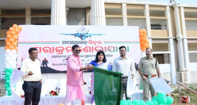 ଅପରେସନ ସିନ୍ଦୁର ପରାକ୍ରମ ଶୋଭାଯାତ୍ରା, ପଣ୍ଡିତ ନାରାୟଣ ମିଶ୍ରଙ୍କ ପ୍ରତିମୂର୍ତ୍ତି ଅନାଵରଣ