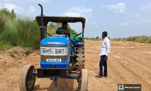 Mining department raided illegal sand mining activities and seized 27 vehicles in Jajpur