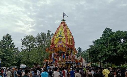 ଖୋର୍ଦ୍ଧାରେ ଆନନ୍ଦ ଉଲ୍ଲାସରେ ମହାପ୍ରଭୁଙ୍କ ଘୋଷଯାତ୍ରା ଅନୁଷ୍ଠିତ