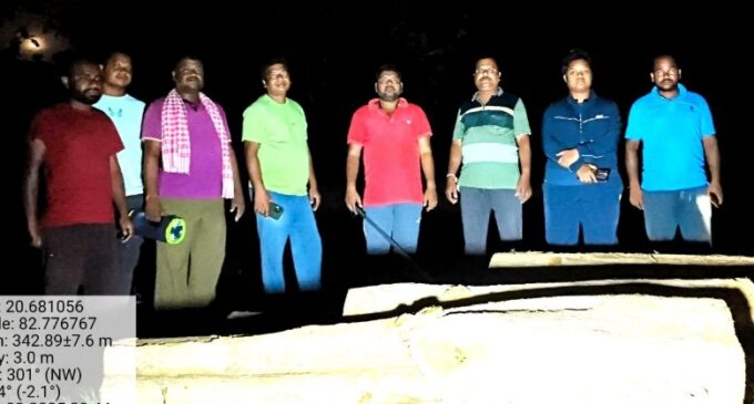 Forest department foils illegal timber transport in Balangir