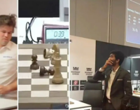 ଗୁକେଶଙ୍କଠାରୁ ପରାଜୟ ସହିପାରିଲେନି କାର୍ଲସନ, ହରିବା ପରେ ଟେବୁଲରେ ପିଟିଲେ ହାତ, ପରେ ମାଗିଲେ କ୍ଷମା