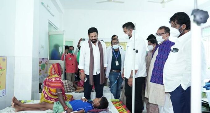 ଉଚ୍ଚ ଶିକ୍ଷା, କ୍ରୀଡା ଓ ଯୁବସେବା, ଓଡ଼ିଆ ଭାଷା ସାହିତ୍ୟ ଓ ସଂସ୍କୃତି ମନ୍ତ୍ରୀଙ୍କ ଯାଜପୁର ମୁଖ୍ୟ ଚିକିତ୍ସାଳୟ ପରିଦର୍ଶନ ଓ ସମୀକ୍ଷା