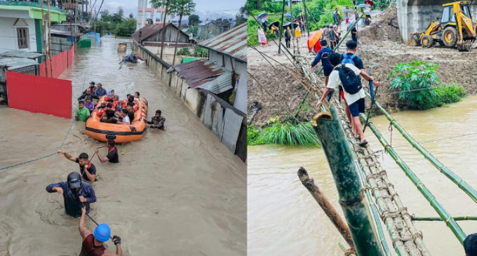 More than 19,000 people affected by Manipur floods, 3,365 houses damaged