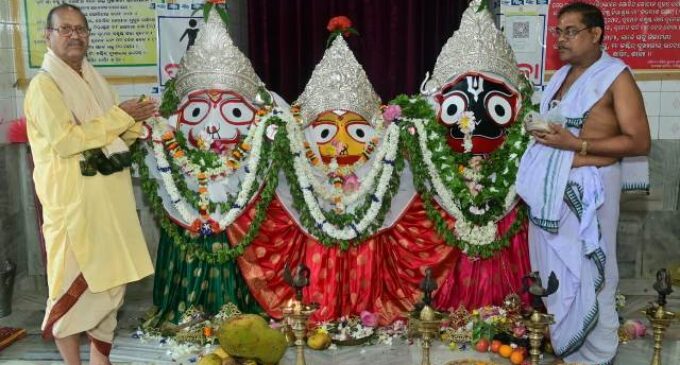 ବାଲିଗୁଡା ଶ୍ରୀଜଗନ୍ନାଥ ମନ୍ଦିରରେ ନେତ୍ରୋତ୍ସବ ଓ ନବ ଯୌବନ ଦର୍ଶନ