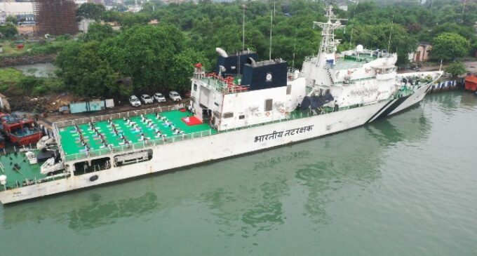 Paradip Port Authority Marks International Day of Yoga with Unique Practice Session Aboard Coast Guard Vessel