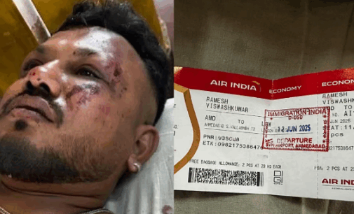 One miracle survivor walks away from site of Air India plane crash in Ahmedabad