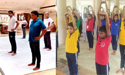 AM/NS India observes International Yoga Day across Odisha locations