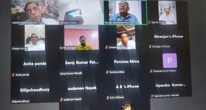 ବିକଶିତ ଓଡ଼ିଶା ୨୦୩୬ ପାଇଁ ସୁଶାସନ ନୀତି : ପୂର୍ବତନ ଅଭିଜ୍ଞଙ୍କ ସହ ଆଭ।ଶୀ ଆଲୋଚନା