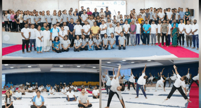 ଗଜପତି : ସିୟୁଟିଏମ ରେ ଆନ୍ତର୍ଜାତିକ ଯୋଗ ଦିବସ କାର୍ଯ୍ୟକ୍ରମ