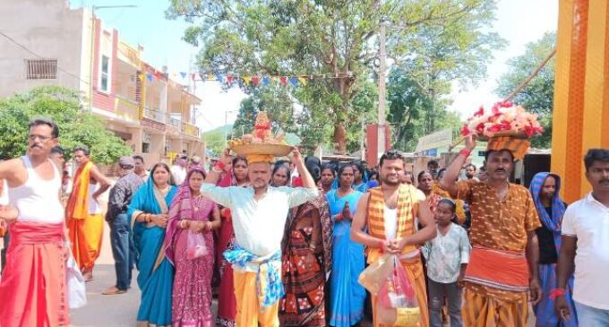 ମା ’ ପାଟ୍ଟଖଣ୍ଡା ଠାକୁରାଣୀ ଯାତ୍ରା: ବ୍ୟାପକ ପଟୁଆରରେ ସୁନାପାଙ୍ଗା ପରିଭ୍ରମଣ