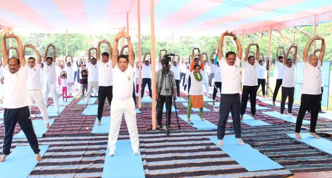 Promoting Wellness: NALCO unveils dedicated Yoga Space ‘Prakriti Yoga Bhoomi’ on International Yoga Day