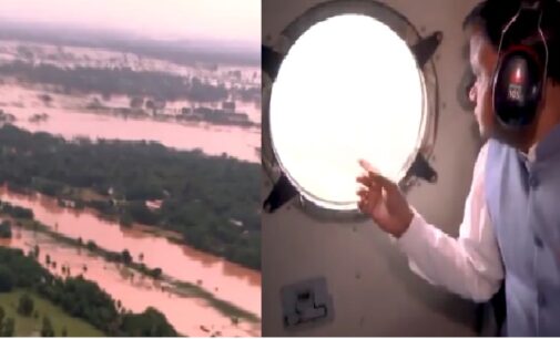 On the Frontline: Odisha CM Mohan Majhi surveys flood-hit areas from the air to assess damage and direct relief efforts