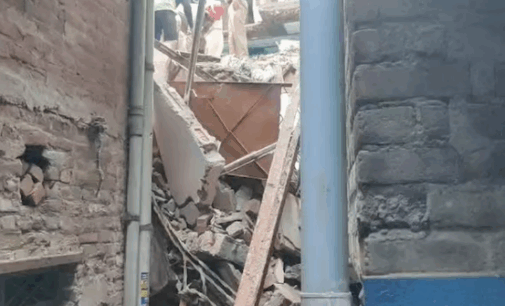 Four-storey building collapses in Delhi, few trapped under debris, 8 rescued