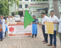 ଗଜପତି : ଜିଲ୍ଲାସ୍ତରୀୟ ବିଶ୍ଵ ହେପାଟାଇଟିସ ଦିବସ ପାଳନ ଅବସରରେ ସଚେତନତା ଶୋଭାଯାତ୍ରା