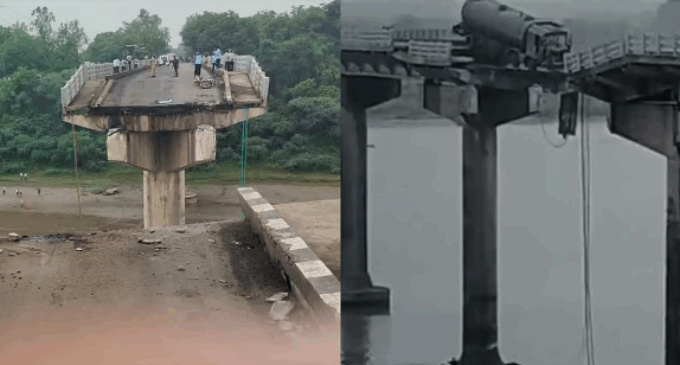 Nine killed as vehicles plunge into river after Gambhira bridge collapse in Vadodara