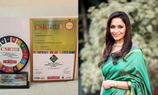 Jindal Foundation Honoured with CSR TIMES Gold Award for Championing Grassroots Sports Development.