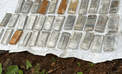 Security forces recover Rs 35 lakh cash hidden underground by Maoists in Chaibasa jungles