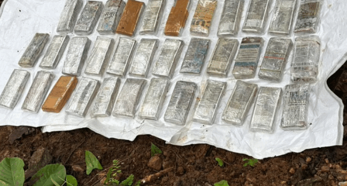 Security forces recover Rs 35 lakh cash hidden underground by Maoists in Chaibasa jungles
