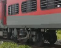 Mahima Gosain Express derails near Sambalpur Railway Station