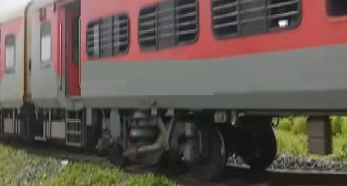 Mahima Gosain Express derails near Sambalpur Railway Station