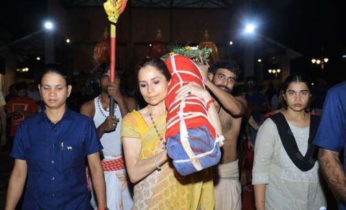 Mahaprabhu Jagannath back to His Devbhoomi Abode- Neeladri Bije at Jindal Nagar
