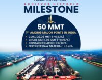 Paradip Port Achieves Historic Milestone: Fastest Ever 50 Million Metric Tonnes Cargo Throughput in Current Fiscal