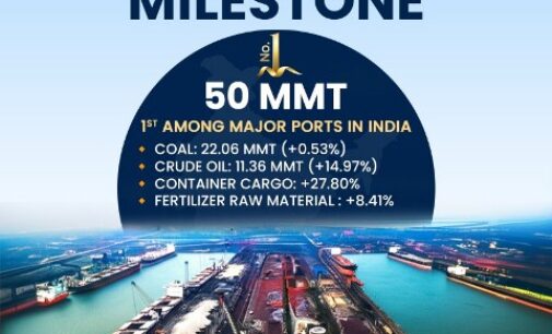 Paradip Port Achieves Historic Milestone: Fastest Ever 50 Million Metric Tonnes Cargo Throughput in Current Fiscal