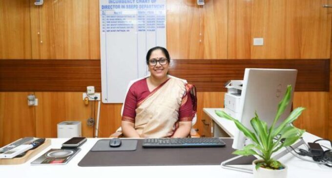 Ms. Parul Patawari takes charge as Director SSEPD department