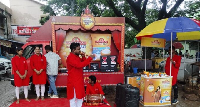 Aashirvaad Salt ‘Iodine Ka Tilak’ Rath Yatra Campaign Goes On Wheels