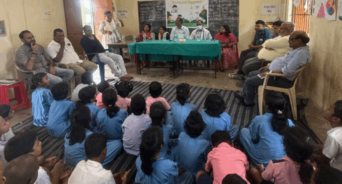 School health camp organised by Subhadra Coal Mining Ltd. at Tangarsahi