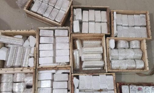 Over 1.10 quintal silver biscuits worth Rs 1 crore seized during smuggling bid