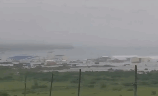 Tsunami hits Russia’s islands and Japan after 8.8-magnitude earthquake off Russia