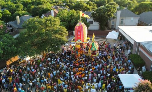North Texas Odia Community Celebrates Grand Ratha Yatra at Shri Raghunath Temple