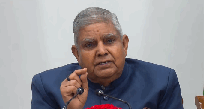 Election for new Vice President to be held ‘as soon as possible’ following Dhankhar’s resignation