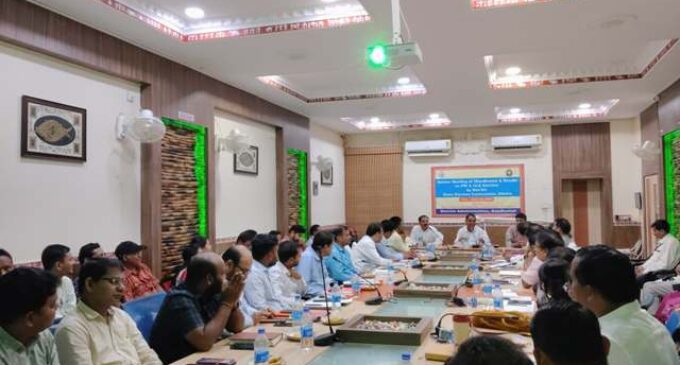 କନ୍ଧମାଳ ଜିଲ୍ଲାପାଳଙ୍କ କାର୍ଯ୍ୟାଳୟର ସଦ୍ ଭାବନା ସଭାଗୃହରେ ତ୍ରିସ୍ତରୀୟ ପଞ୍ଚାୟତରାଜ ନିର୍ବାଚନର ସମୀକ୍ଷା ବୈଠକ ଅନୁଷ୍ଠିତ