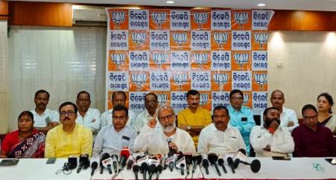 ସାମ୍ବାଦିକ ସମ୍ମିଳନୀରେ ସାଂସଦ ପ୍ରତାପ ଚନ୍ଦ୍ର ଷଡ଼ଙ୍ଗୀଙ୍କ ବକ୍ତବ୍ୟ