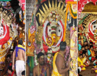 ମହଣ ମହଣ ସୁନାରେ ଝଟକୁଛନ୍ତି ଚତୁର୍ଦ୍ଧାମୂରତି, ସୁନାବେଶରେ ଭକ୍ତଙ୍କୁ ଦେଉଛନ୍ତି ଦର୍ଶନ