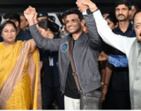 Shubhanshu Shukla returns to India to a warm welcome