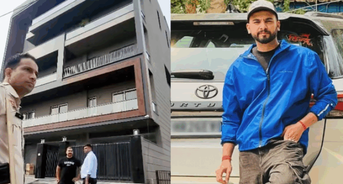 Firing outside YouTuber Elvish Yadav’s Gurugram home