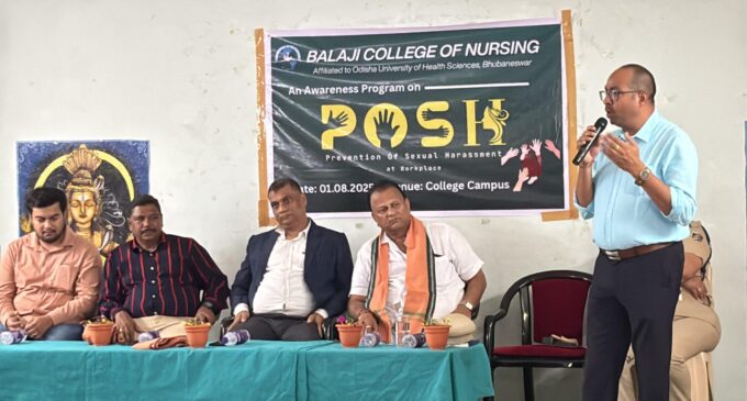 ବାଲାଜୀ କଲେଜ ଅଫ ନର୍ସିଂରେ ପୋଷ୍ ଦିନ ପାଳିତ