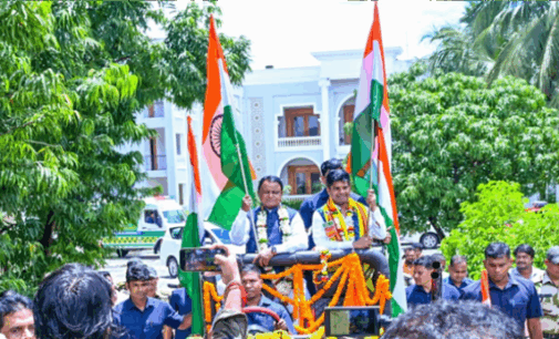 ବୟାଳିଶ ମୌଜା ‘ଘରେ ଘରେ ତ୍ରିରଙ୍ଗା’ ଶୋଭାଯାତ୍ରାରେ ମୁଖ୍ୟମନ୍ତ୍ରୀ, ରାଷ୍ଟ୍ରୀୟ ଏକତା ସୁଦୃଢ କରିବାରେ ରହିଛି ମହତ୍ୱପୂର୍ଣ୍ଣ ଭୂମିକା