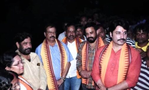  Minister Suresh Pujari visit to the flood-affected areas In Jajpur