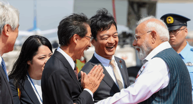 PM Modi arrives in Japan on two-day visit