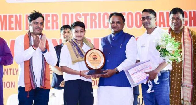 Odisha CM Honours Jindal Sports Hostel Athlete Sweta Rani for Bronze at Asian Wushu Championship